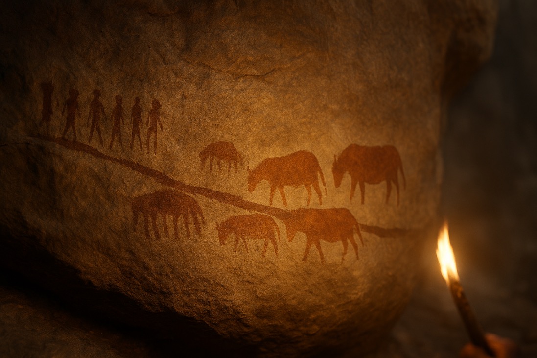 पिथौरागढ़ के इतिहास का पहला पन्ना हैं, कसानी की गुफा में मिली ये गेरुई लकीरें!