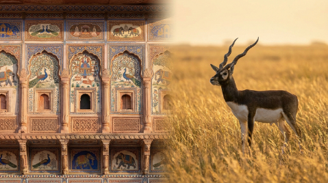 दीवारें बोलती हैं और हिरण उड़ते हैं: राजस्थान के इस छिपे हुए स्वर्ग की दास्तां।