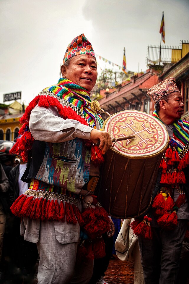 How did a shared musical language unite the spirits of India and Nepal?